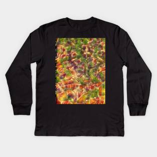 Abstract 11 Kids Long Sleeve T-Shirt